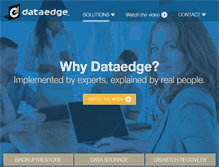 Tablet Screenshot of dataedge.com